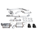 AWE Tuning cat-back exhaust detail
