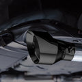 AWE Tuning cat-back exhaust installed view