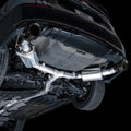 AWE Tuning cat-back exhaust close-up