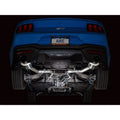 AWE Tuning cat-back exhaust detail