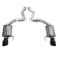 AWE Tuning cat-back exhaust detail