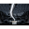 AWE Tuning exhaust close-up