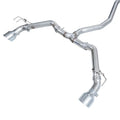 AWE Tuning cat-back exhaust detail