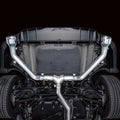 AWE Tuning cat-back exhaust installed view