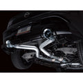 AWE Tuning cat-back exhaust installed view