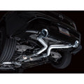 AWE Tuning cat-back exhaust installed view