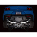 AWE Tuning cat-back exhaust close-up