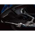 AWE Tuning cat-back exhaust detail