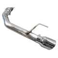 AWE Tuning cat-back exhaust close-up