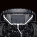 AWE Tuning cat-back exhaust close-up