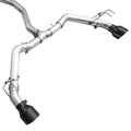 AWE Tuning cat-back exhaust close-up