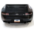 AWE Tuning cat-back exhaust detail
