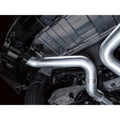 AWE Tuning cat-back exhaust close-up