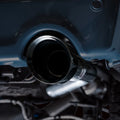AWE Tuning cat-back exhaust detail
