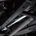 AWE Tuning cat-back exhaust installed view