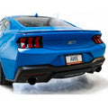 AWE Tuning cat-back exhaust installed view