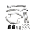 AWE Tuning cat-back exhaust close-up