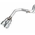AWE Tuning cat-back exhaust close-up