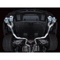 AWE Tuning cat-back exhaust installed view