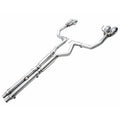 AWE Tuning cat-back exhaust close-up