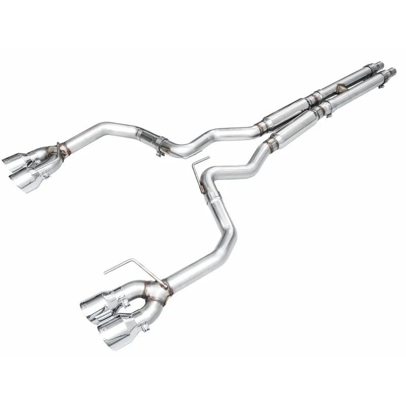AWE Tuning silver cat-back exhaust