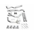 AWE Tuning cat-back exhaust detail