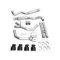 AWE Tuning cat-back exhaust close-up