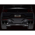 AWE Tuning cat-back exhaust installed view