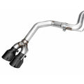 AWE Tuning cat-back exhaust installed view