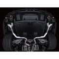 AWE Tuning cat-back exhaust detail