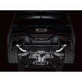 AWE Tuning cat-back exhaust close-up
