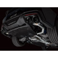 AWE Tuning cat-back exhaust installed view
