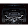 AWE Tuning cat-back exhaust installed view