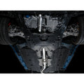 AWE Tuning exhaust close-up