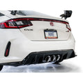 AWE Tuning exhaust installed view
