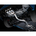 AWE Tuning exhaust installed view