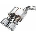 AWE Tuning cat-back exhaust installed view