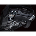 AWE Tuning cat-back exhaust detail