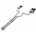 AWE Tuning cat-back exhaust installed view