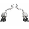 AWE Tuning cat-back exhaust close-up