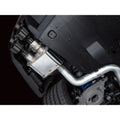 AWE Tuning cat-back exhaust detail