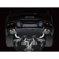 AWE Tuning cat-back exhaust close-up