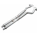AWE Tuning cat-back exhaust close-up