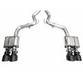 AWE Tuning cat-back exhaust installed view