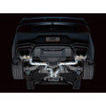 AWE Tuning cat-back exhaust close-up