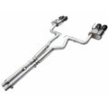 AWE Tuning cat-back exhaust detail