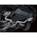 AWE Tuning cat-back exhaust installed view