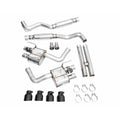 AWE Tuning cat-back exhaust installed view