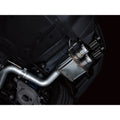 AWE Tuning cat-back exhaust installed view