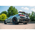 CORSA Performance cat-back exhaust close-up